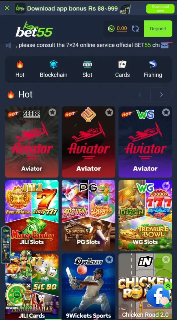 Bet55 Game Apk