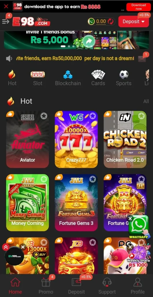 E98 Game Apk 