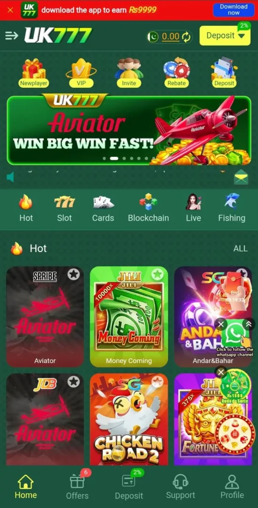 UK777 Game APK Download