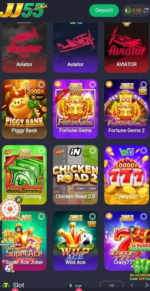 JJ555 Game APK